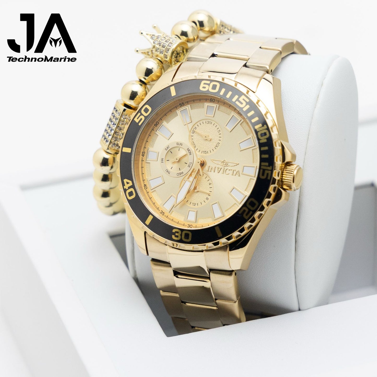 Invicta Pro Diver Ironwave Men's Watch - 46mm, Gold