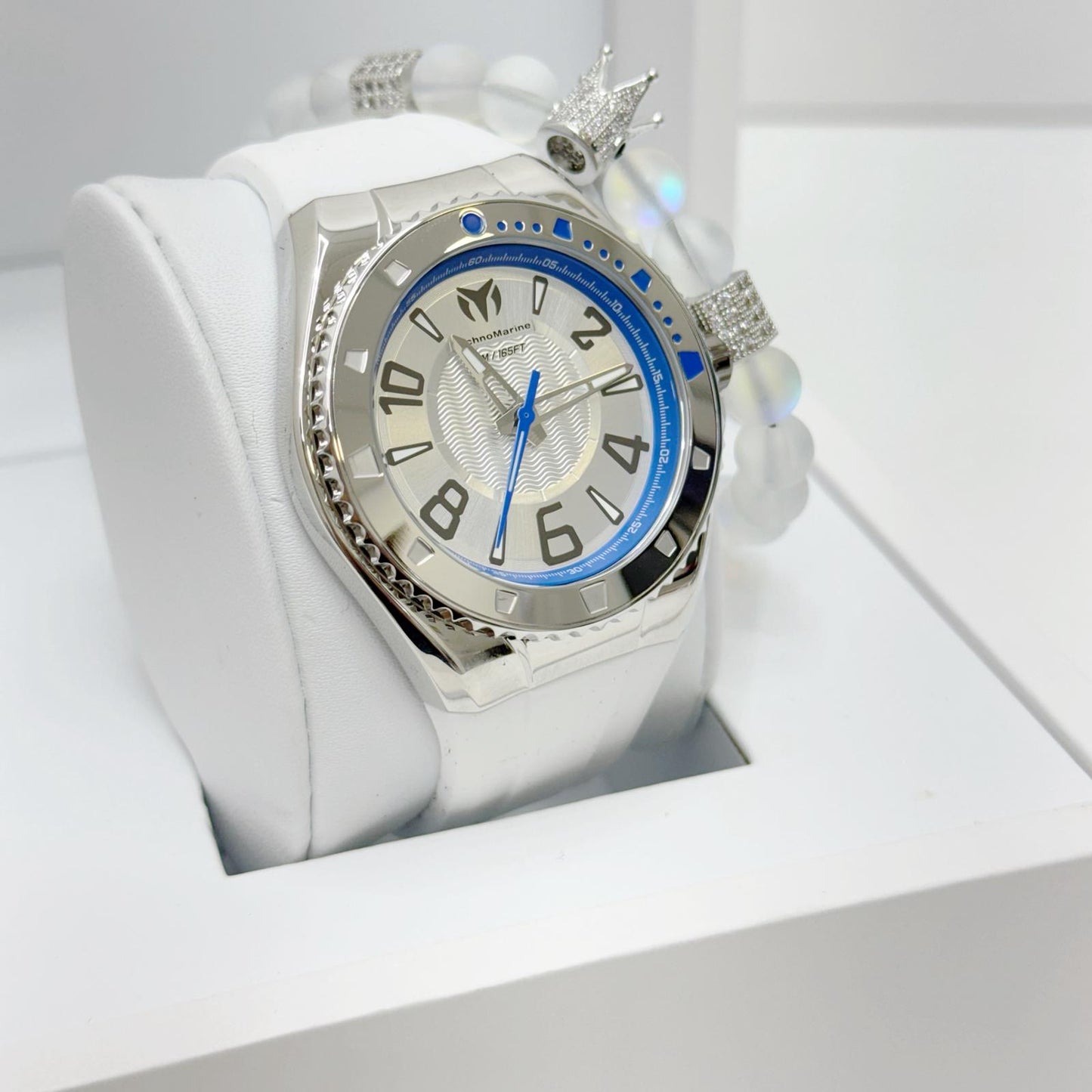 TechnoMarine Lusso Mare Men's Watch - 44mm, White