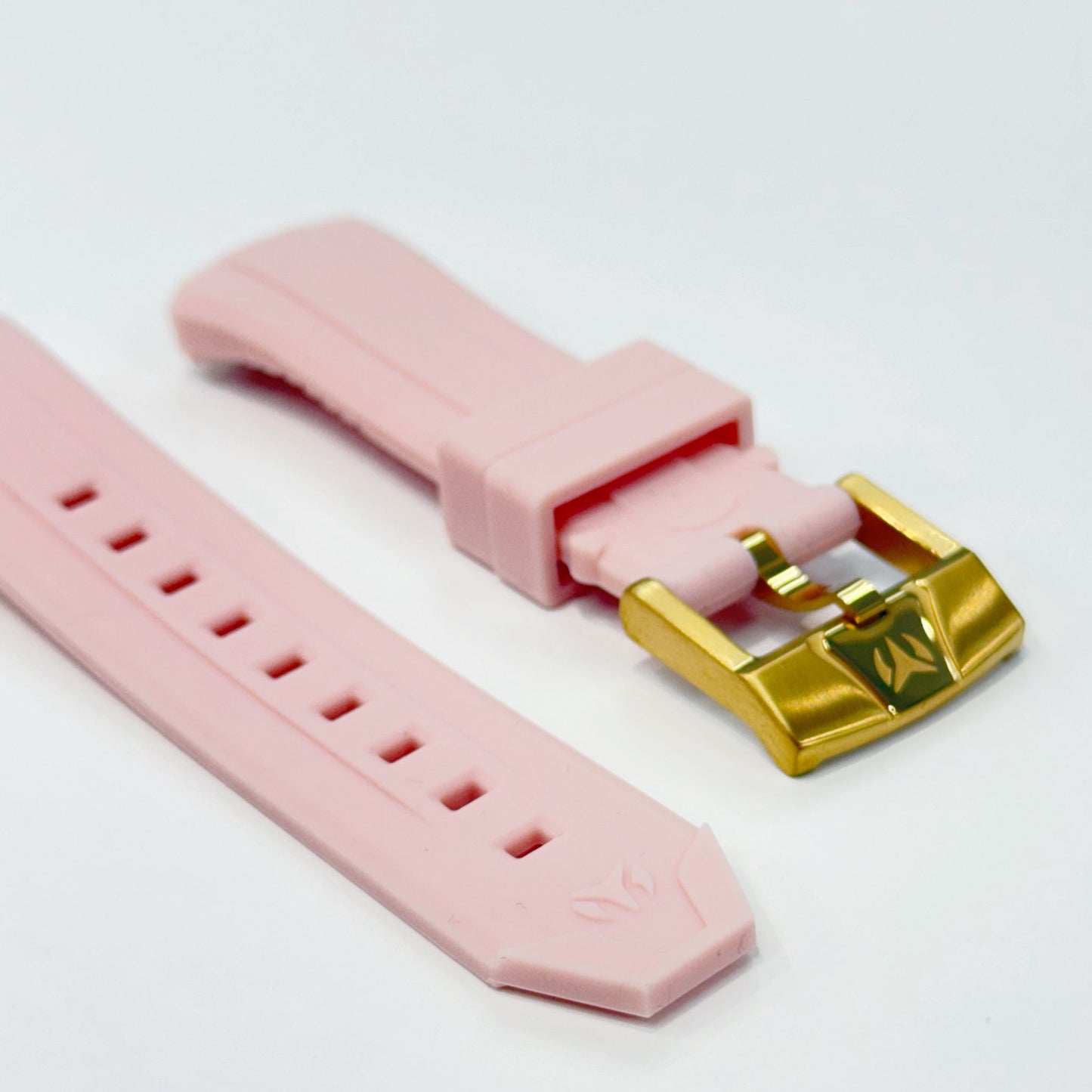 Correa mujer 40 mm Botón Rosa