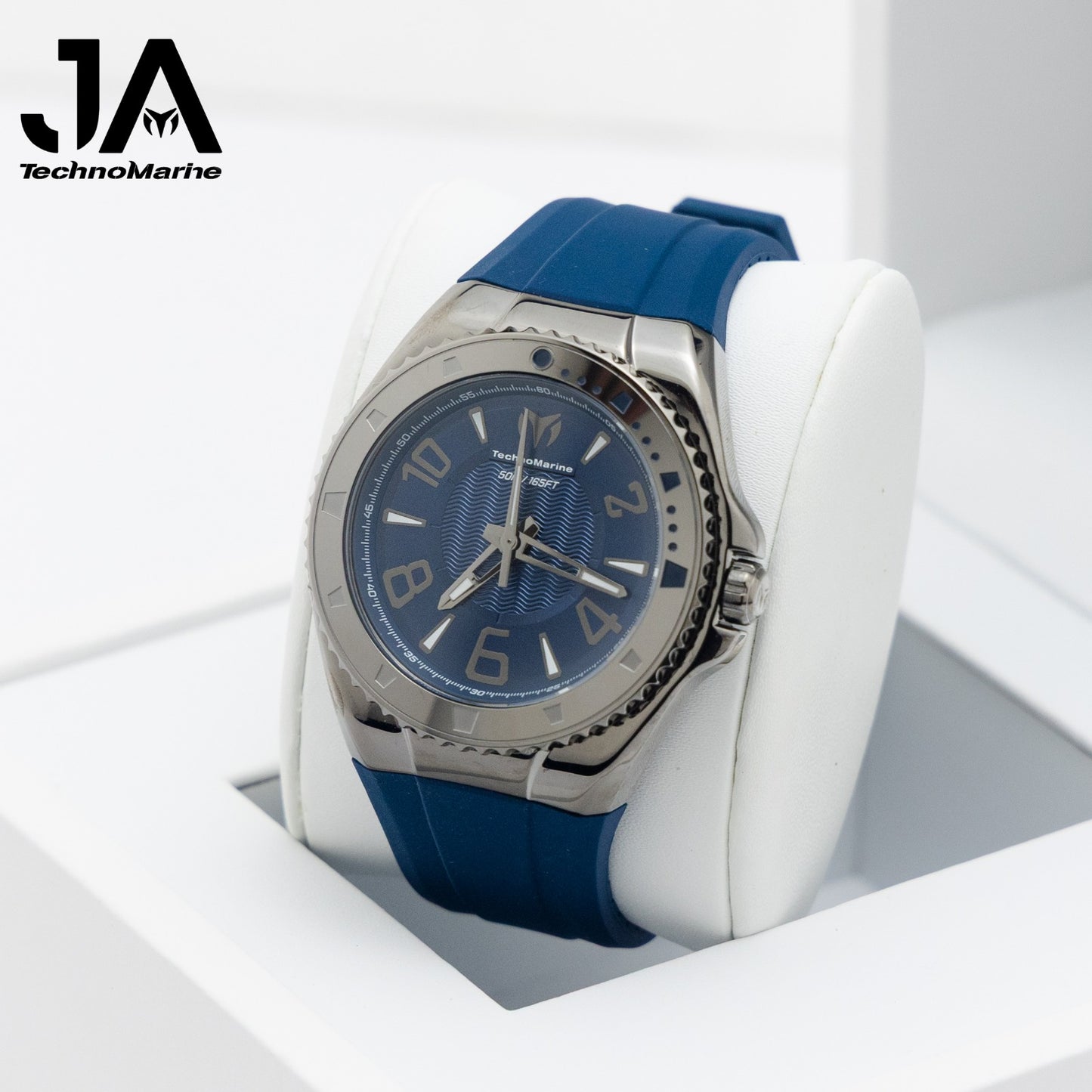 TechnoMarine Lusso Mare Men's Watch - 44mm, Dark Blue