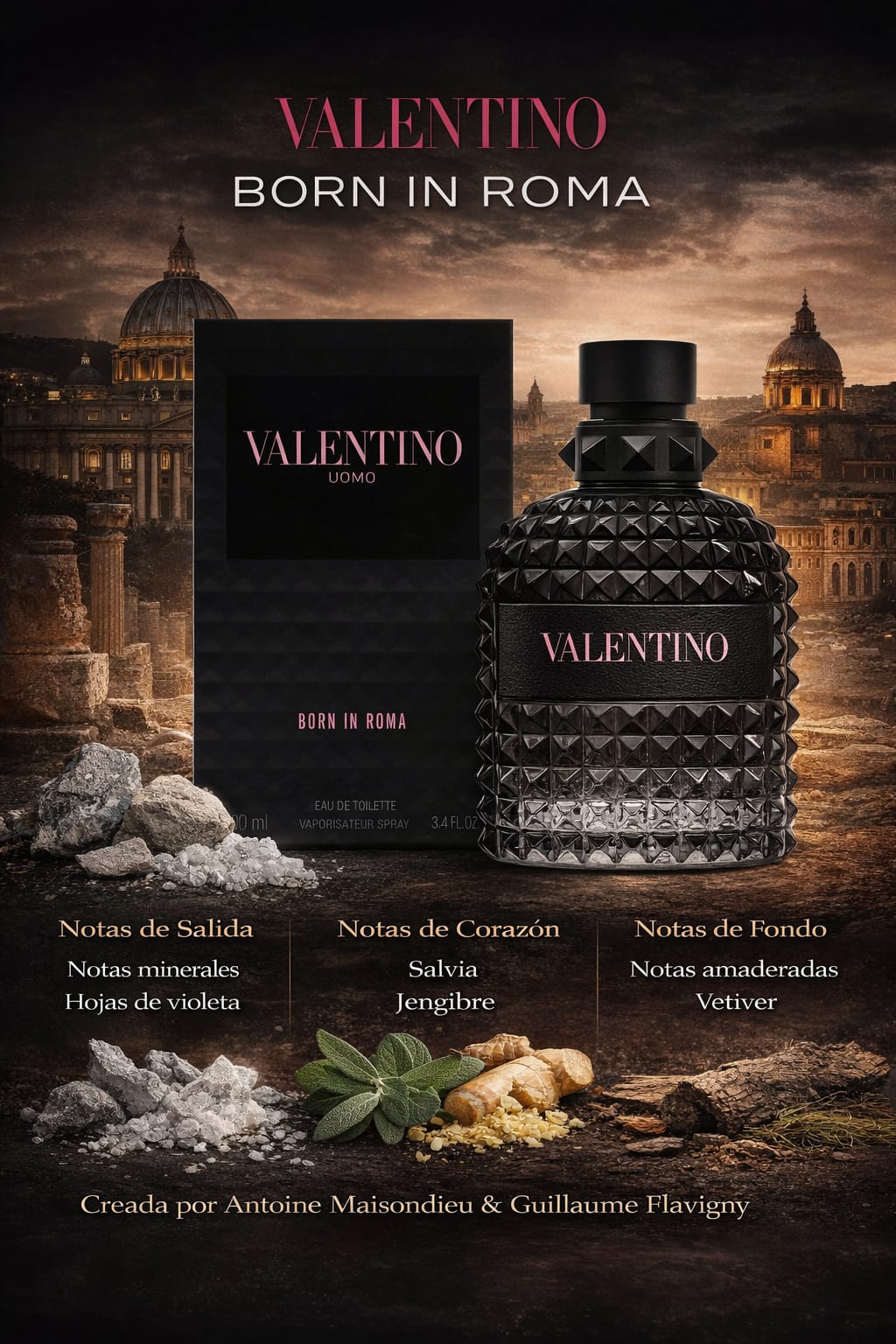 Valentino Uomo Born in Roma Valentino for men