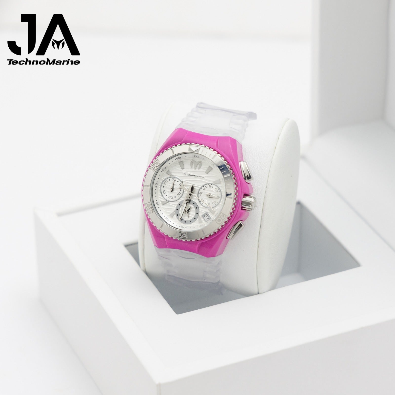 TechnoMarine White and Pink Chronograph Set Technomarine-Men main image 2