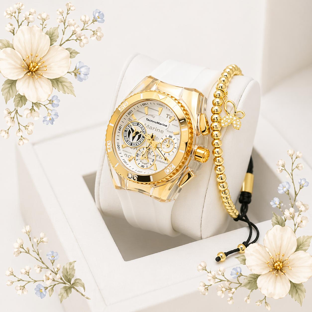 TechnoMarine Cruise California Women’s - 40MM Gold