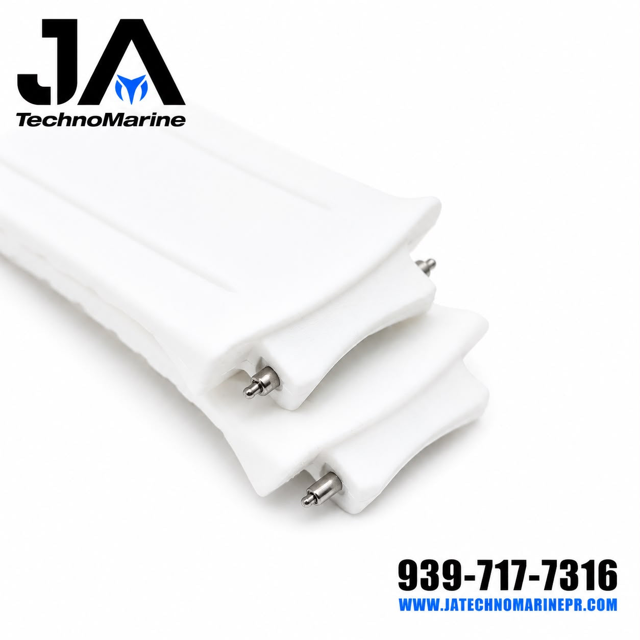 Correa 40mm Pasador Con Hebilla Custom White