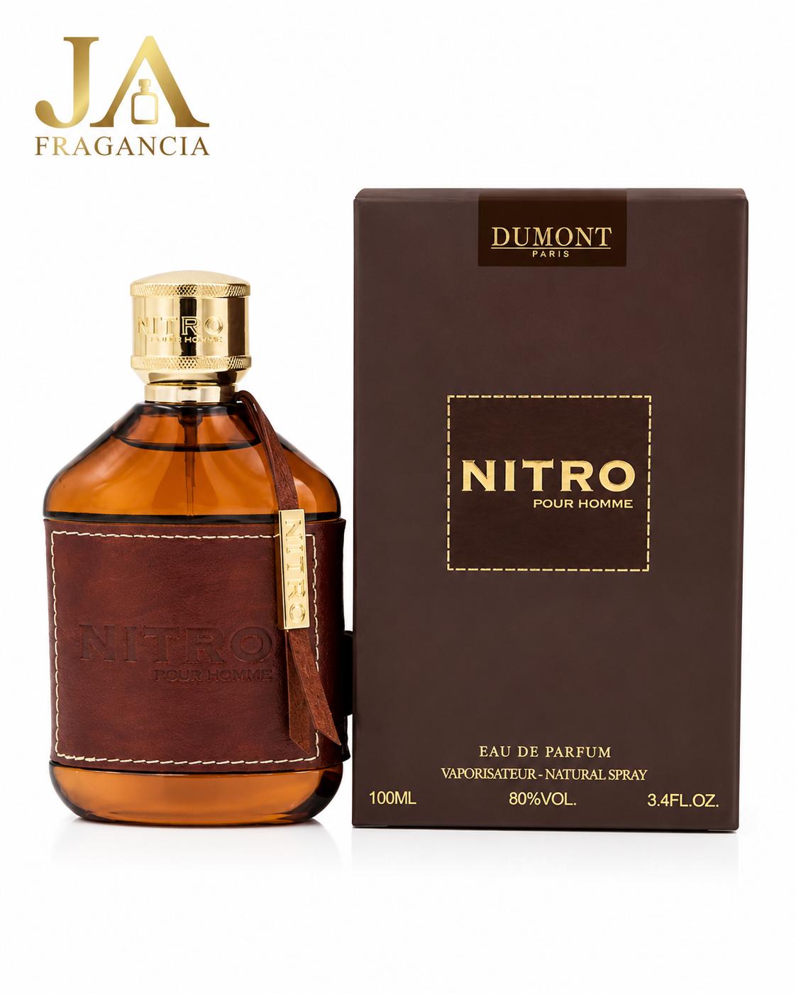 NITRO POUR HOMME EAU DE PARFUM BROWN 3.4 oz 5% DE DESCUENTO ADICIONAL