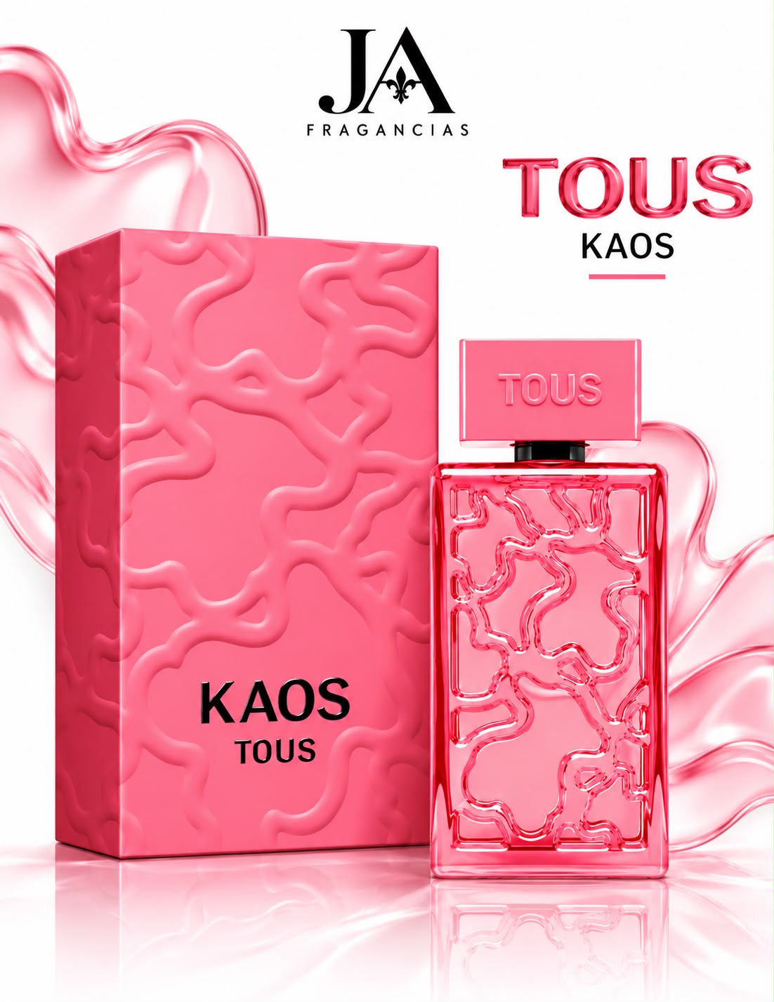 TOUS KAOS EAU DE PARFUM 3.4OZ 5% DE DESCUENTO ADICIONAL