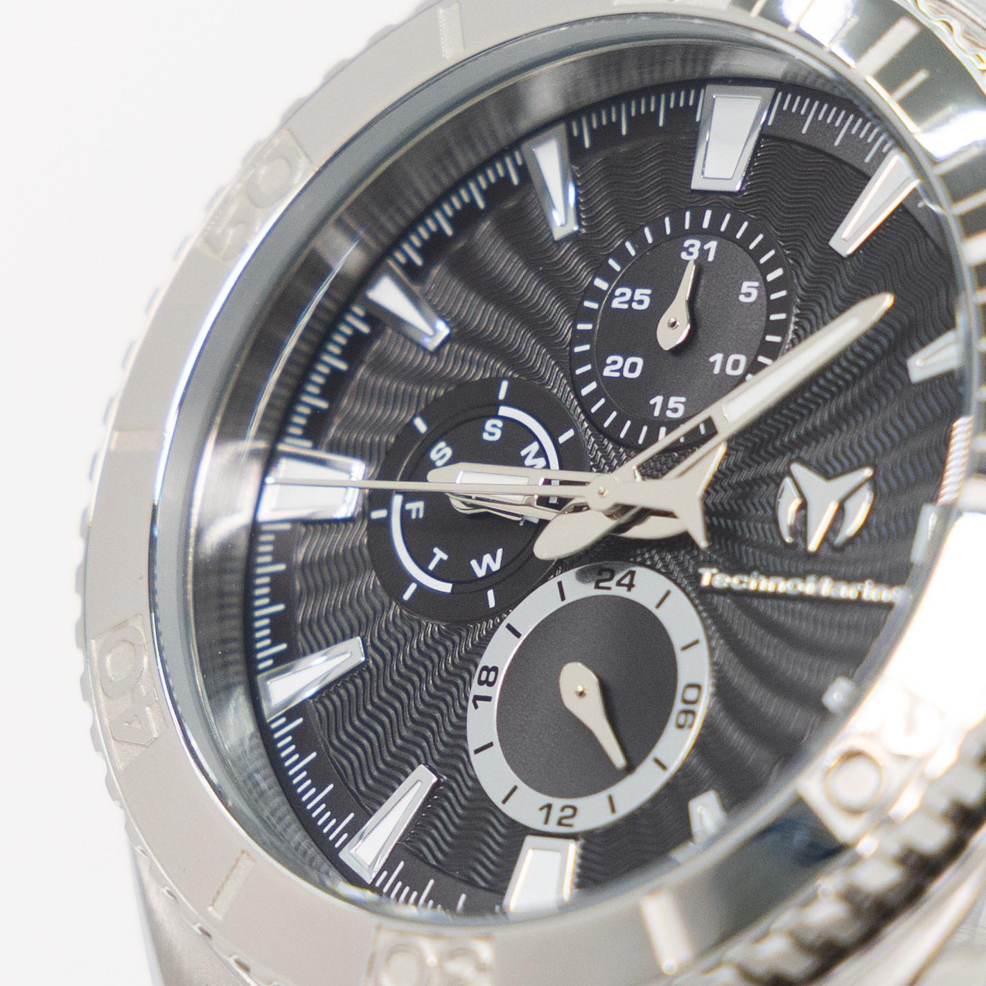 TechnoMarine Cruise California Men's Watch - 45mm, Black, White, Silver + 5% De Descuento = $139.99