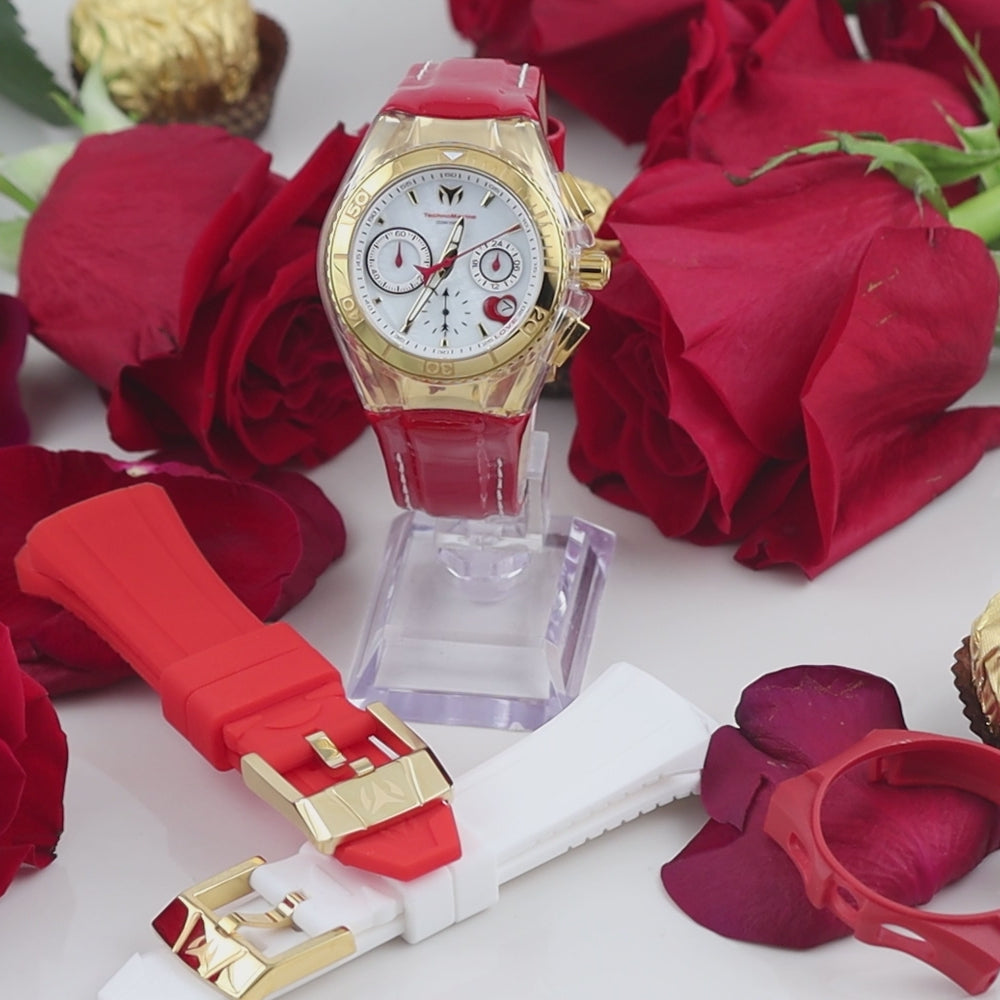 Technomarine Cruise Valentine Ladies Chronograph Quartz Watch – J