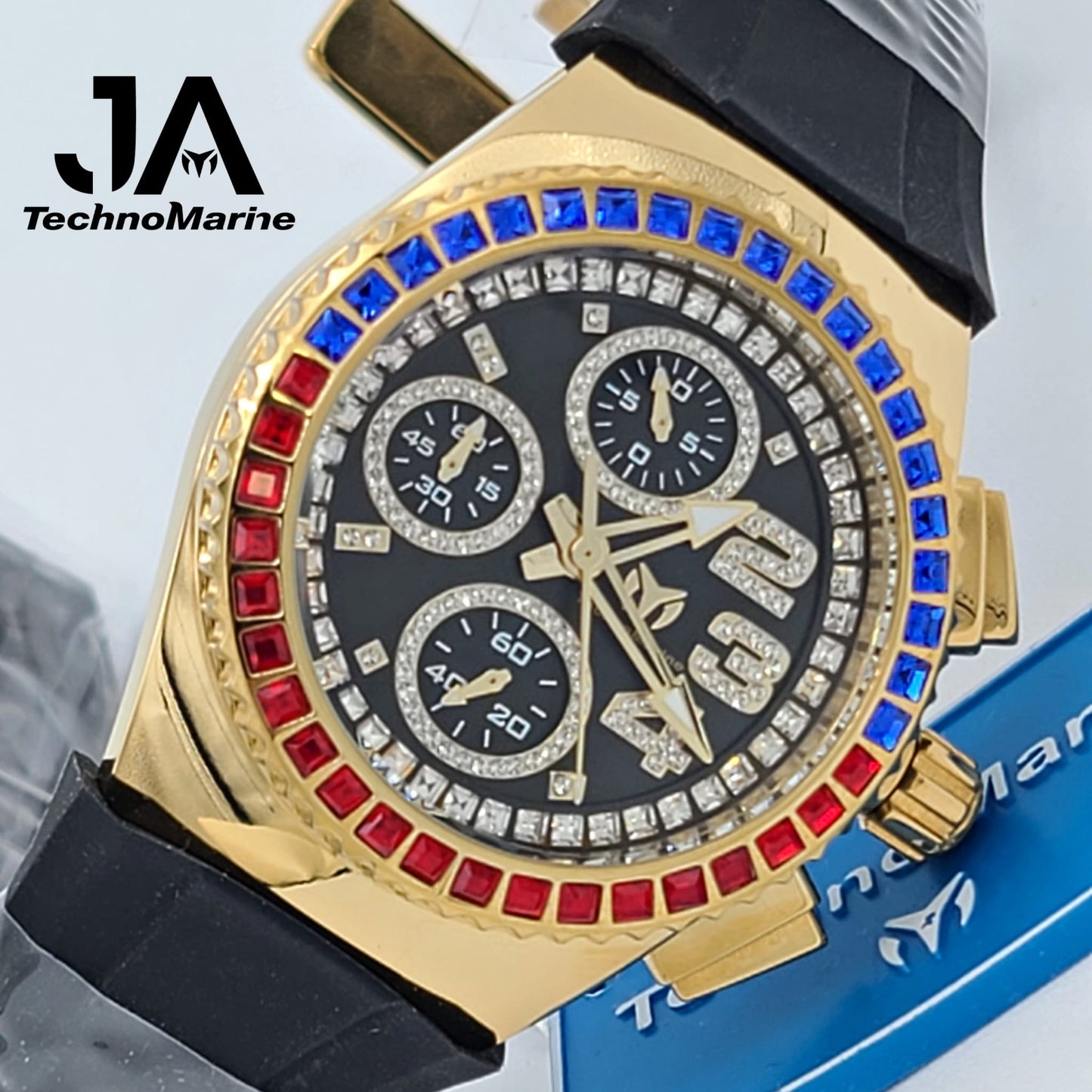 Technomarine Cruise Glitz 40mm Gold with Stones Arrival 01