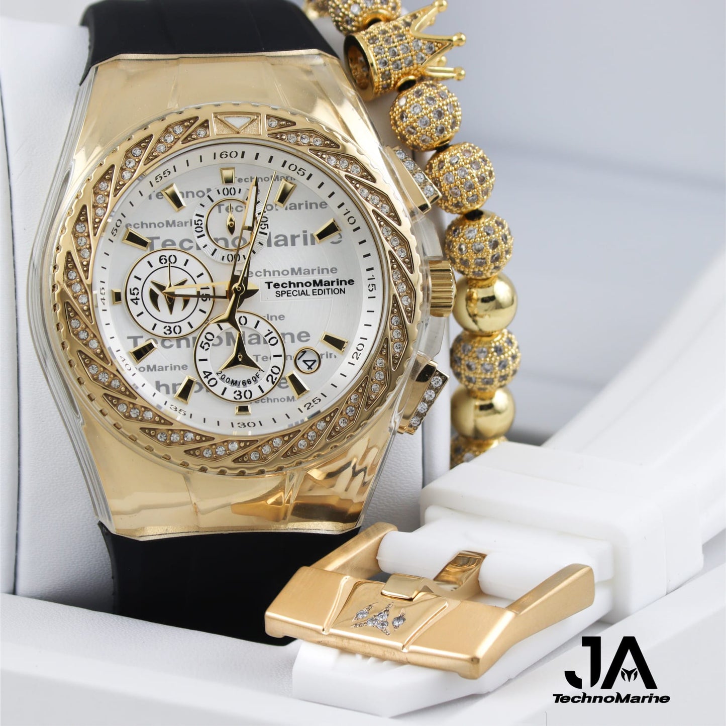 TechnoMarine Custom Special Edition 46mm 💎"Diamond"💎