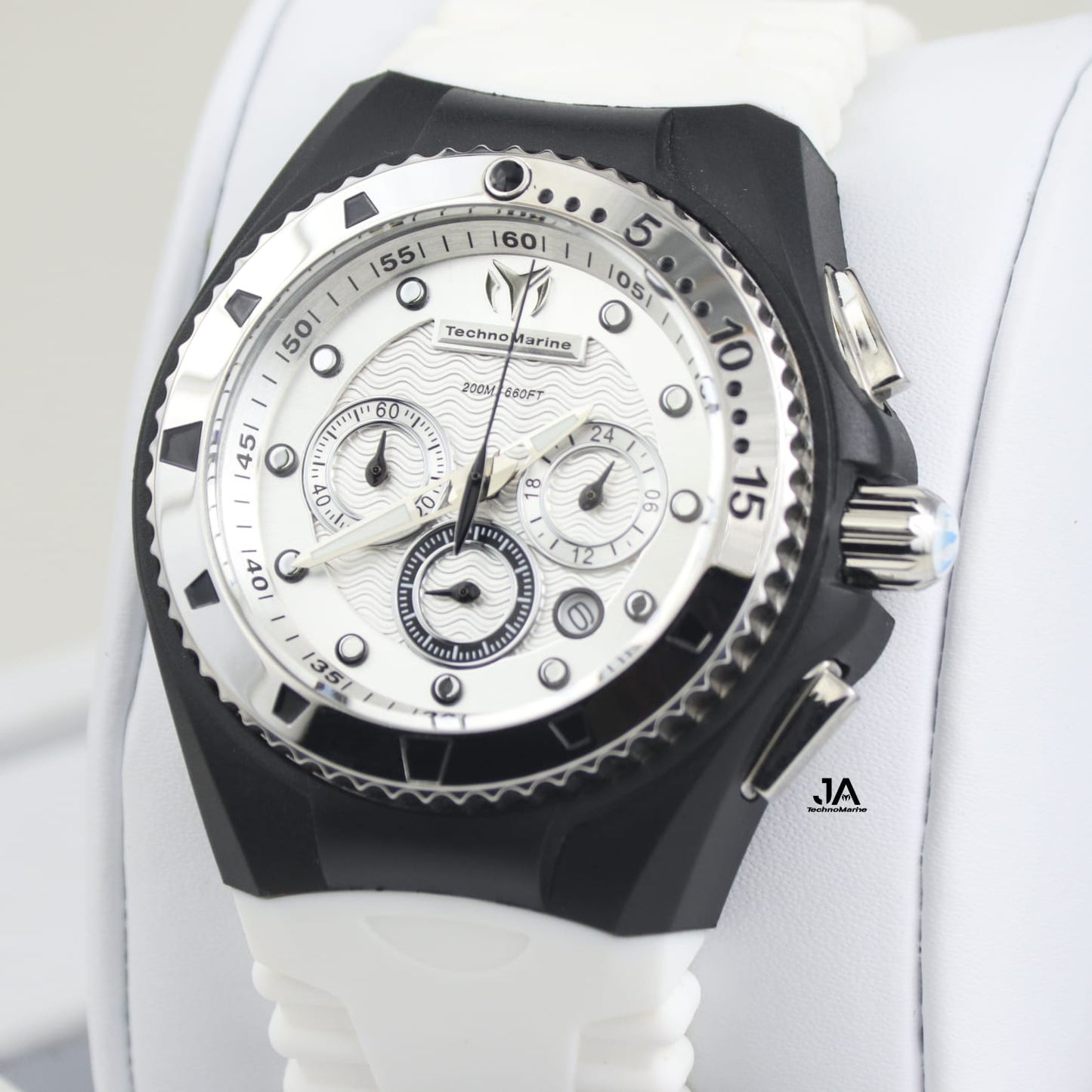 Technomarine Cruise Angel Fish White Silicone Watch 40mm