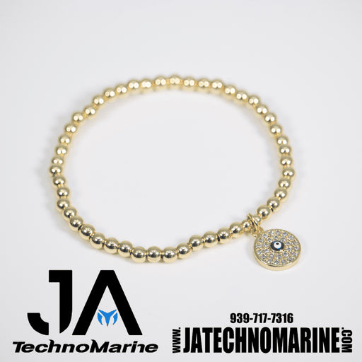Pulsera De Mujer Dorada Ajustable Stainless Steel