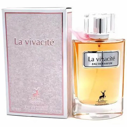 La vivacité Maison Alhambra Eau de Parfum 3.4oz