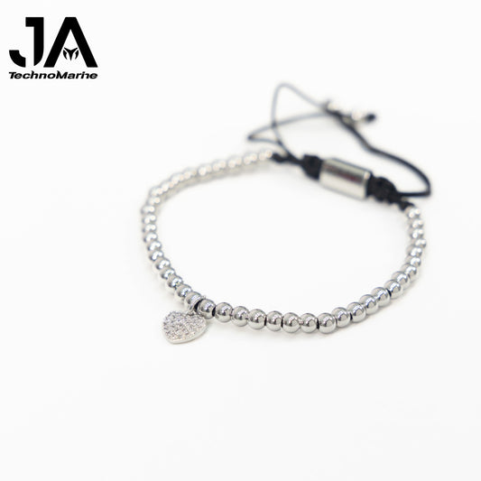 Pulsera Mujer Plata Ajustable Stainless Steel
