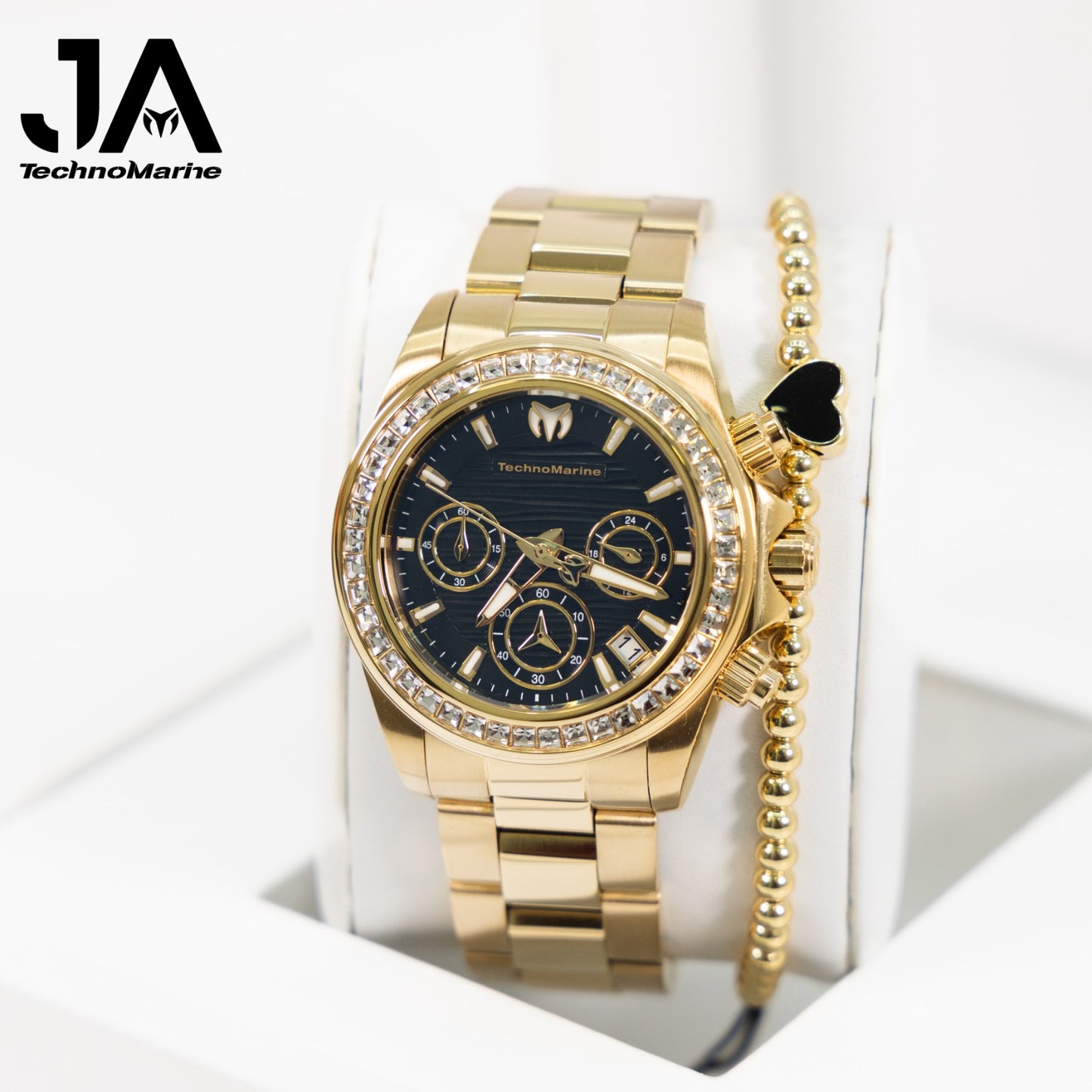 Technomarine Mujer Manta Ray Chronograph Quartz White Dial 38 mm