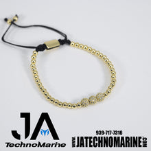 Load image into Gallery viewer, Pulsera De Mujer Dorada Ajustable Stainless Steel
