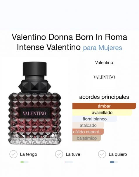 VALENTINO BIR *intense*