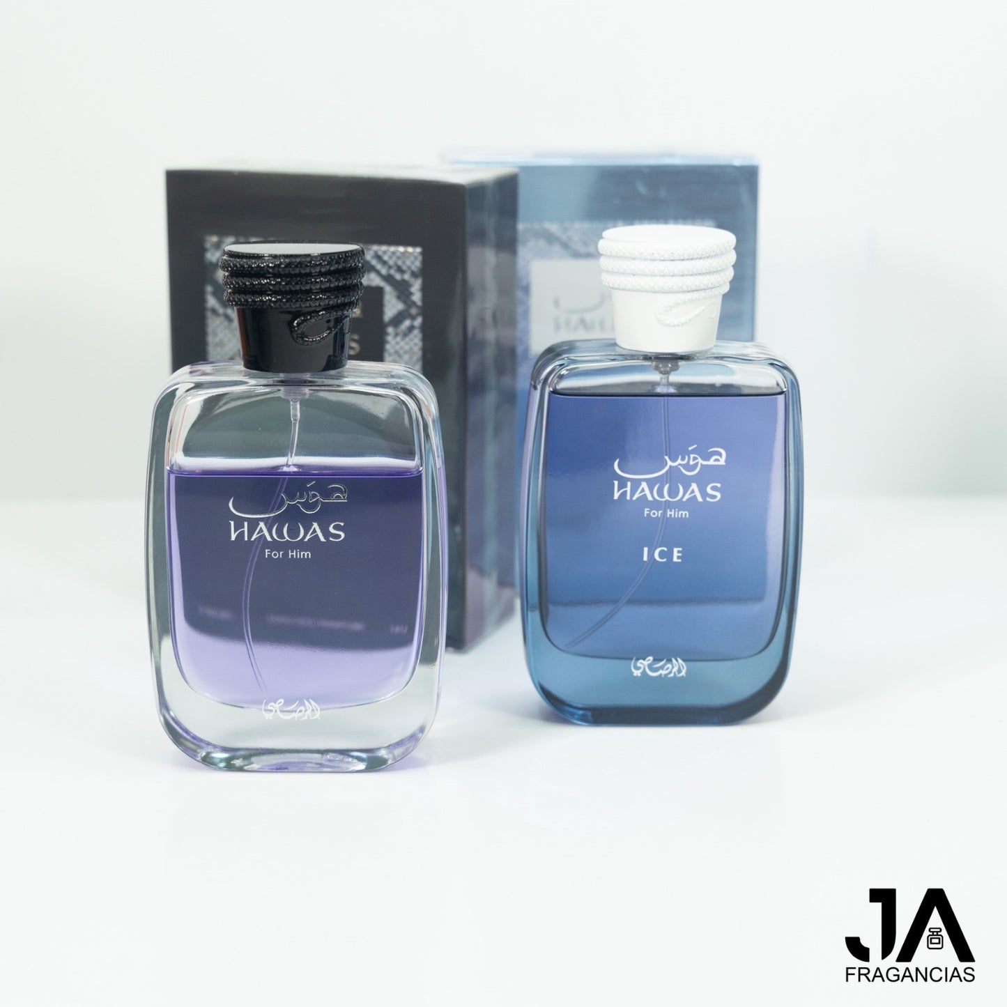Hawas Rasasi y Ice Pour Homme 3.4oz + 5% De Descuento