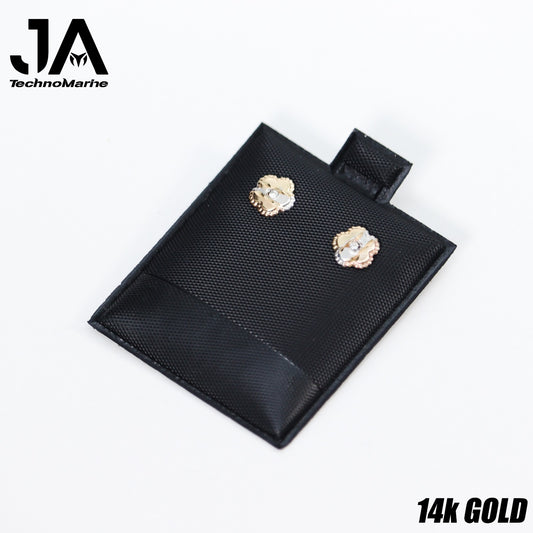 Round zirconias in 3 mm in 14 carats
