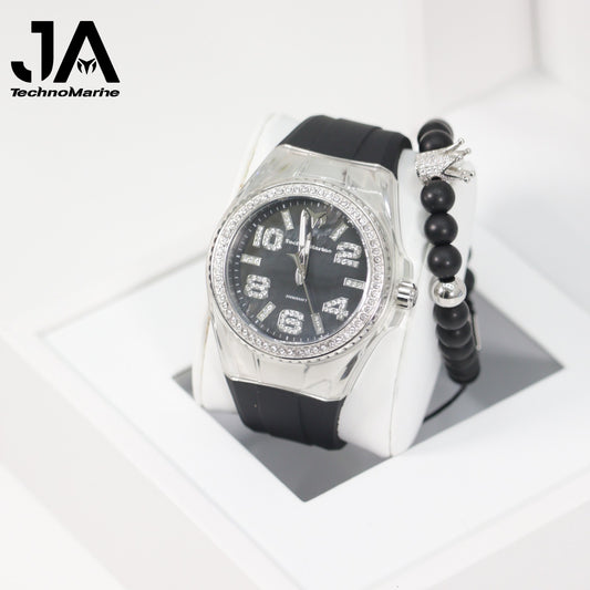 Technomarine Cruise Monogram 45mm Stainless steel Una Pulsera Gratis