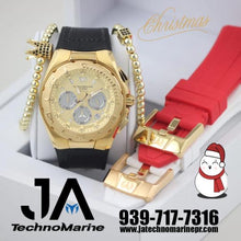 Cargar imagen en el visor de la galería, Technomarine Cruise Steel Men’s Watch 45mm, Tres Correas
