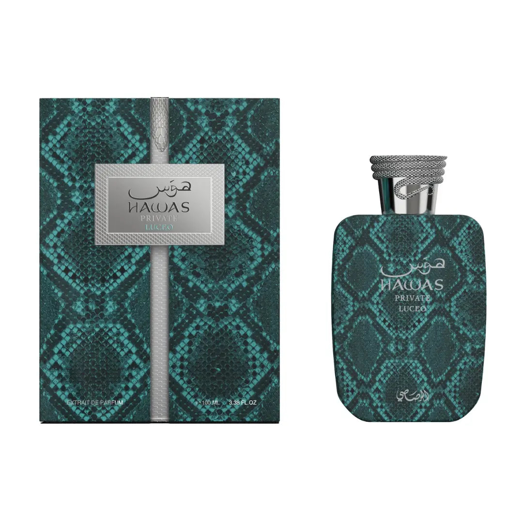 Hawas Private Luceo 3.4oz Extrait De Parfum Unisex Rasasi 5% Descuento Adicional