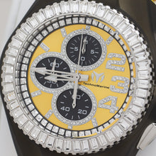 Cargar imagen en el visor de la galería, Technomarine Cruise Chronograph Quartz Crystal Yellow Dial Men&#39;s Watch 46 mm
