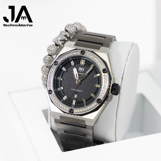 TechnoMarine Coral Coral Legacy Men's Watch - 45mm, Silver Custom