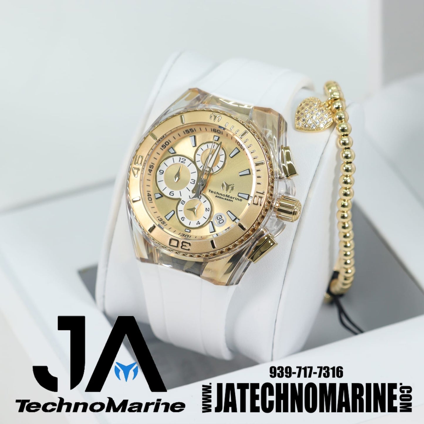 Technomarine Gold And Gold Womens Cruise Star 40MM