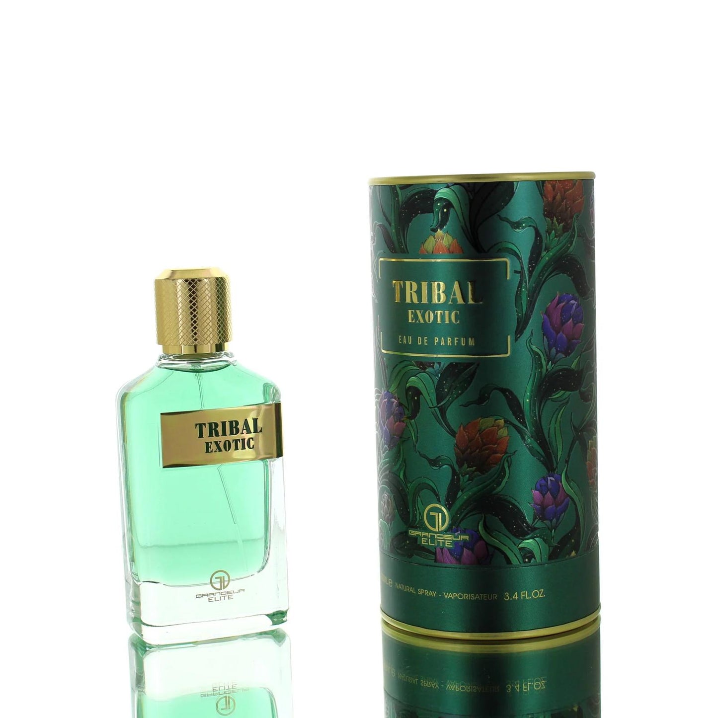 TRIBAL EXOTIC MEN EDP BY LE GRANDEUR 3.4oz