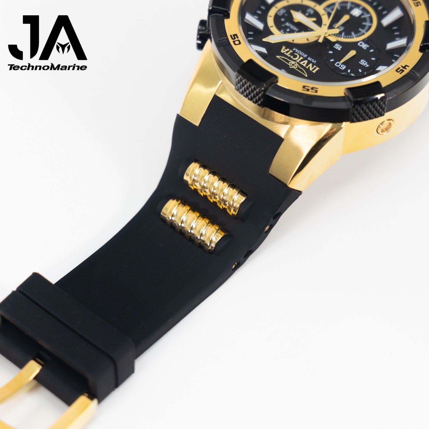 Invicta Aviator Men's Watch - 51.5mm, Gold, Black