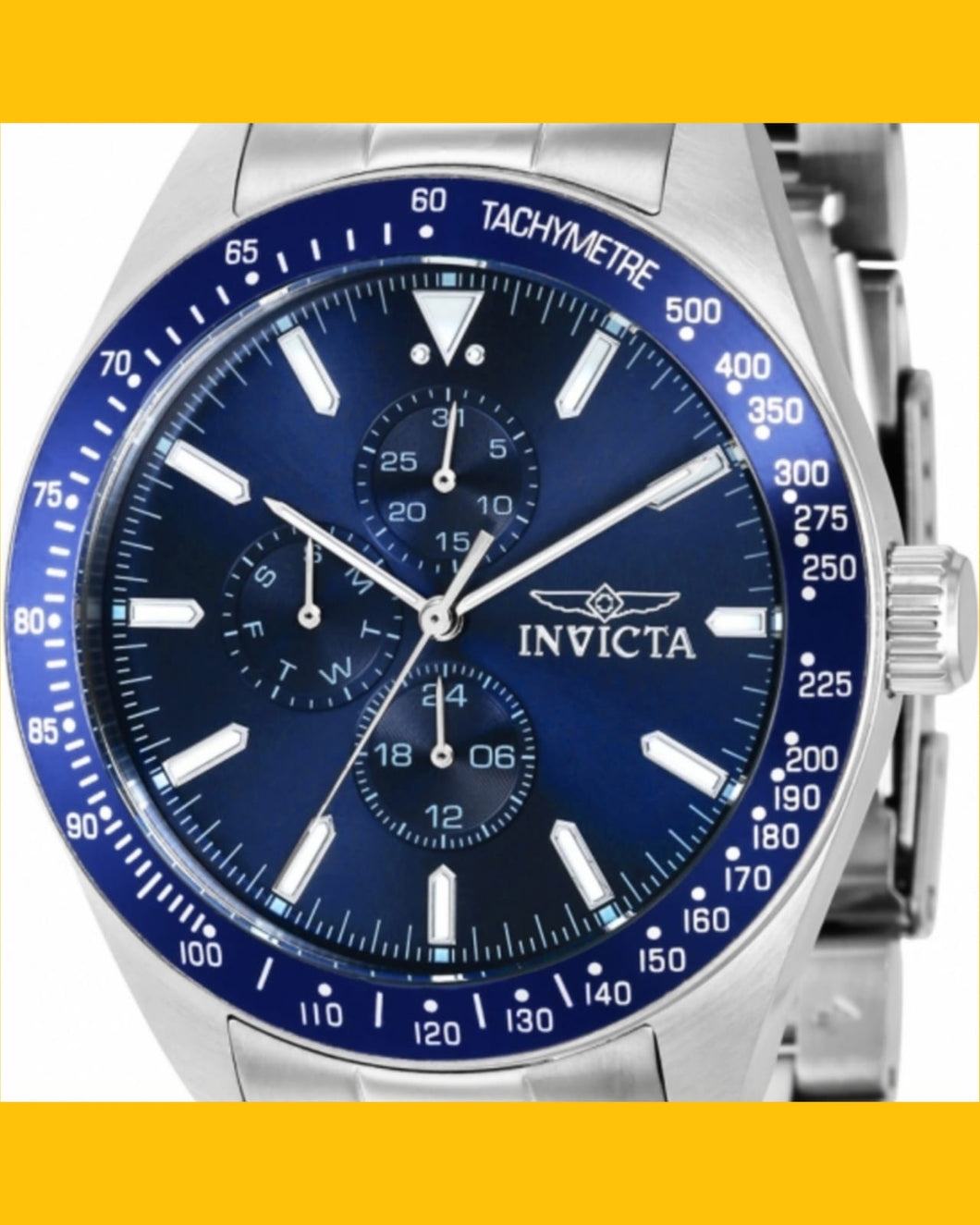 Invicta Aviator Men's Watch - 45mm, Steel