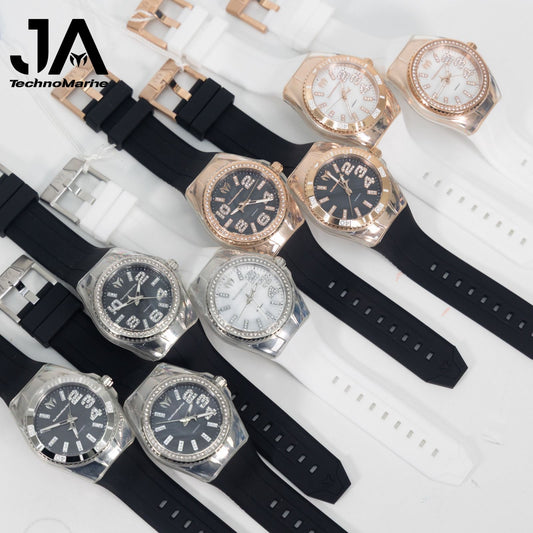 2x1 $189.99 Technomarine Cruise Monogram 45mm Dos Pulseras Gratis
