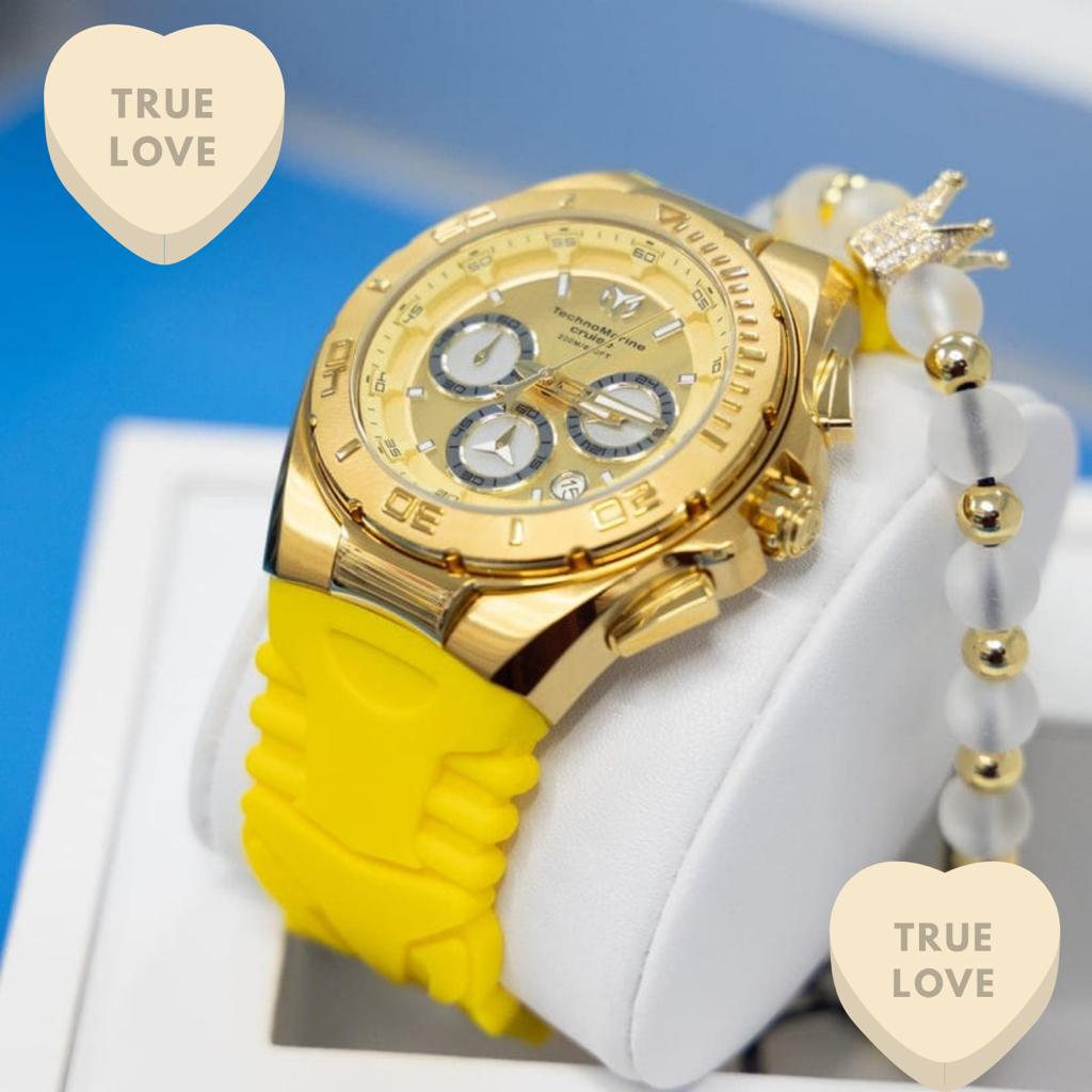 Montre Techno Marine Cruise Homme - 46,65mm, Quartz, Style Luxe - Neuve Avec étiquettes