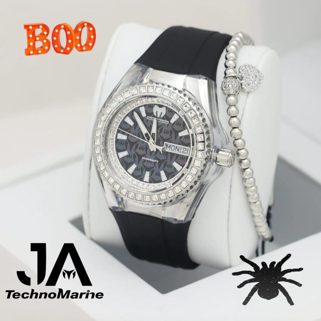 TechnoMarine Cruise Monogram Women's Watch - 40mm,