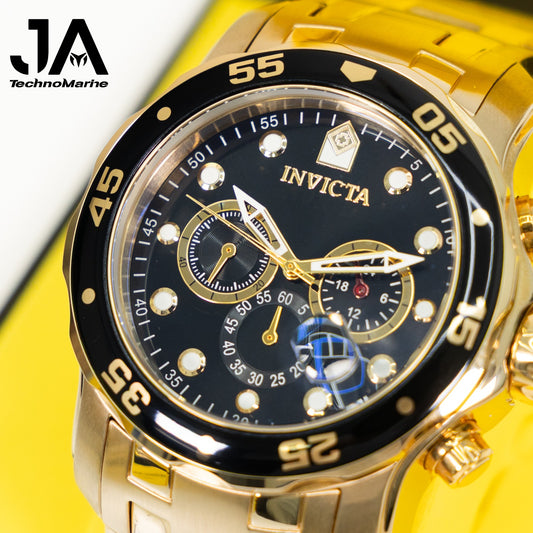 Invicta Pro Diver SCUBA Men's Watch - 48mm. Gold