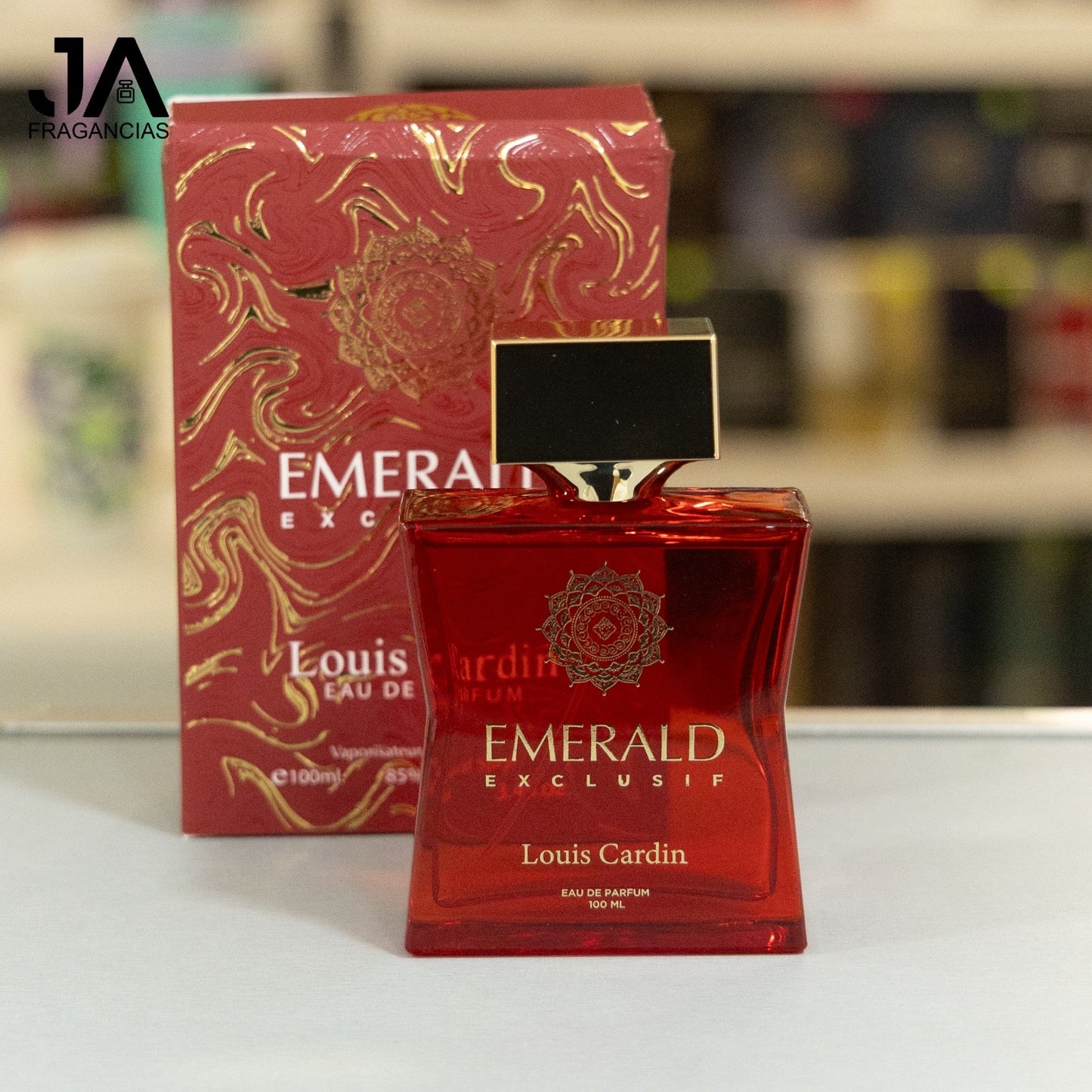 Emerald Exclusif Red Homme By Louis Cardin 3.4oz