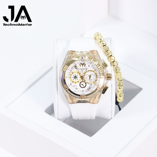 TechnoMarine Cruise Dream Women's Watch - 40mm Gold