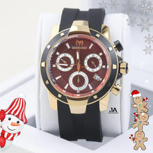 Load image into Gallery viewer, Technomarine Men&#39;s UF6 Black &amp; Gold Swiss Watch
