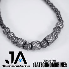 Cargar imagen en el visor de la galería, Pulsera De Mujer Ajustable Black Stainless Steel
