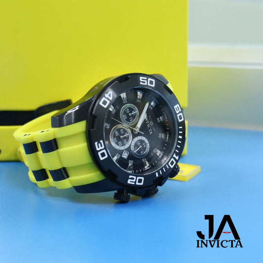 Invicta Pro Diver SCUBA Men's Watch - 50mm. Yellow. Black