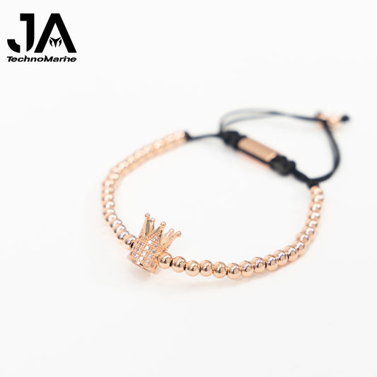 Pulsera Para Hombres Ajustable Color Rose Gold