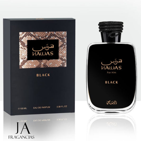 Hawas Black Eau de Parfum 3.4oz más 5 % Descuento Adicional