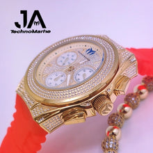 Cargar imagen en el visor de la galería, Technomarine (Pave) Cruise Collection Maquina Suiza Color Oro Una Pulsera Gratis
