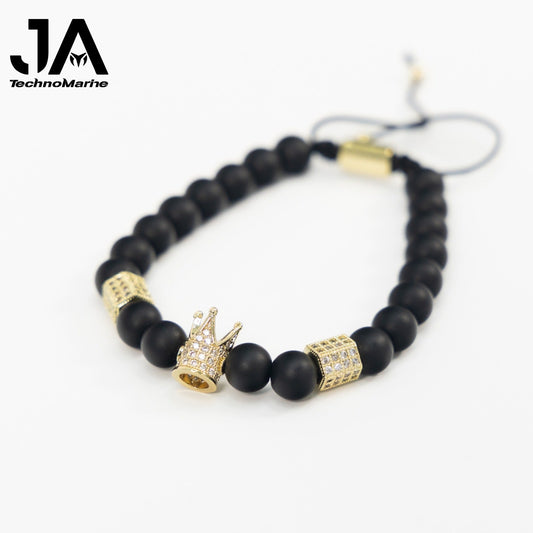 🎁 Pulsera Para Hombres Ajustable Color Oro (Discount)