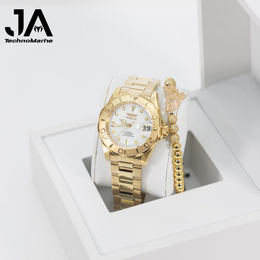 Invicta Pro Diver Automatic Watch w/ Mother of Pearl Dial - 40mm