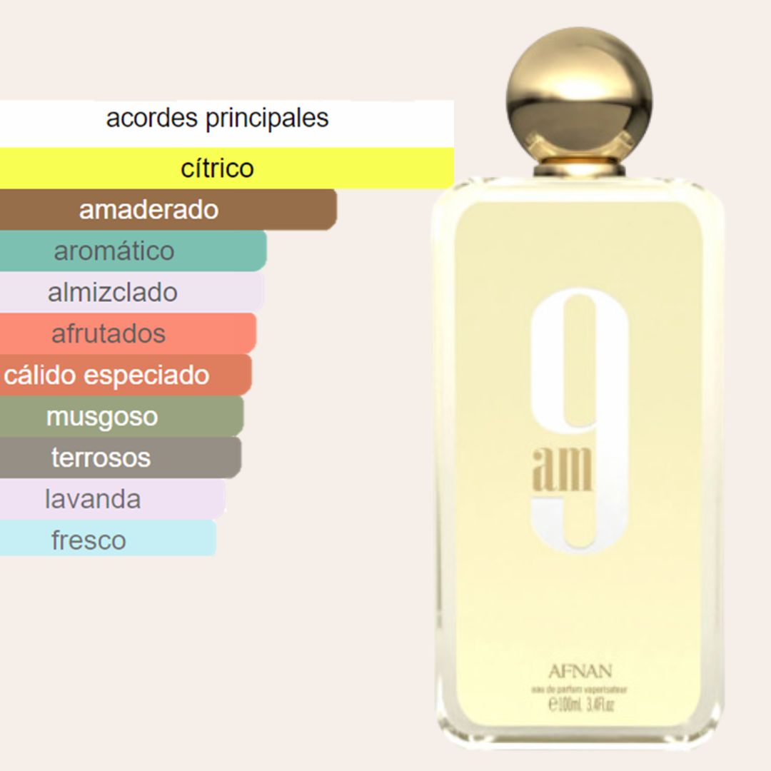 9am Afnan para Mujeres 3.4oz
