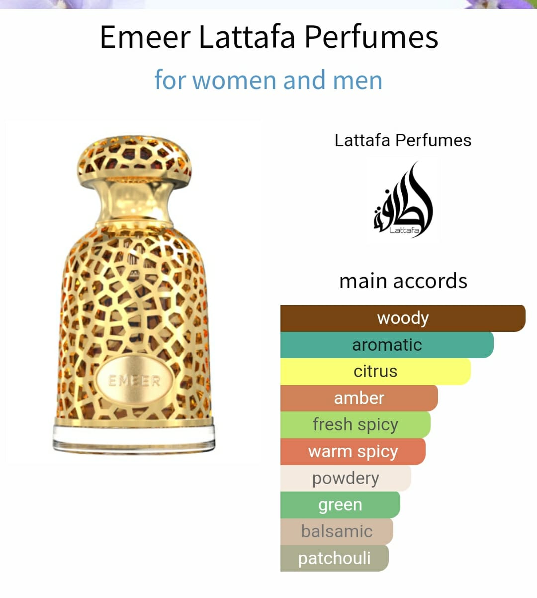 Emeer Unisex 3.4oz Lattafa