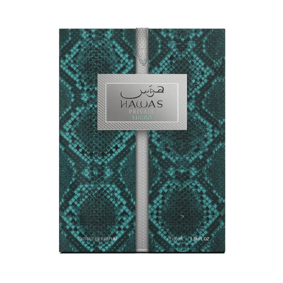 Hawas Private Luceo 3.4oz Extrait De Parfum Unisex Rasasi 5% Descuento Adicional