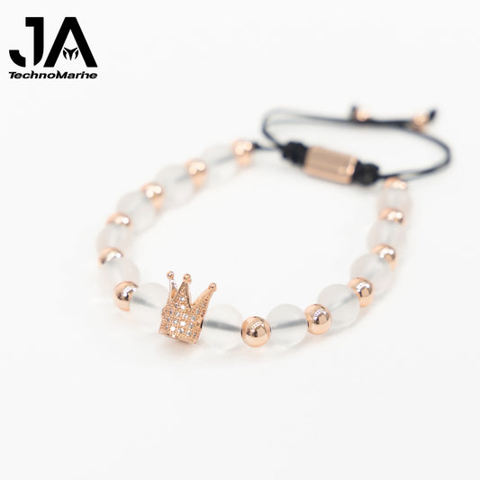 Pulsera Para Hombres Ajustable Color Rose Gold